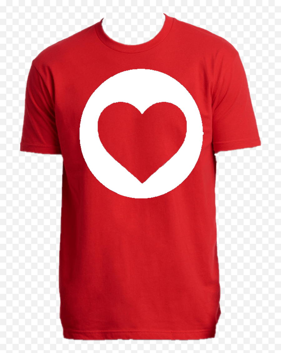 Positivi - Tee U2013 Olive Press Print Company Emoji,Plain Red Heart Emoji