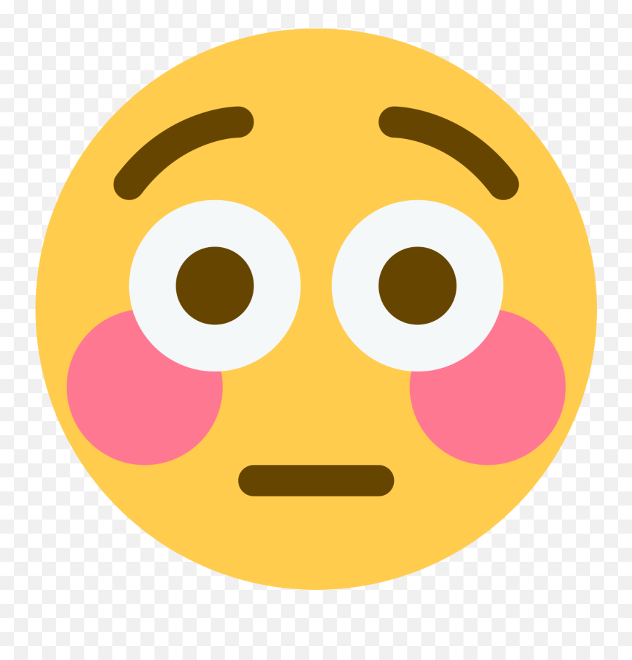 Free Transparent Emoji Png Download - Flushed Emoji Transparent,Cowboy Emoji Png