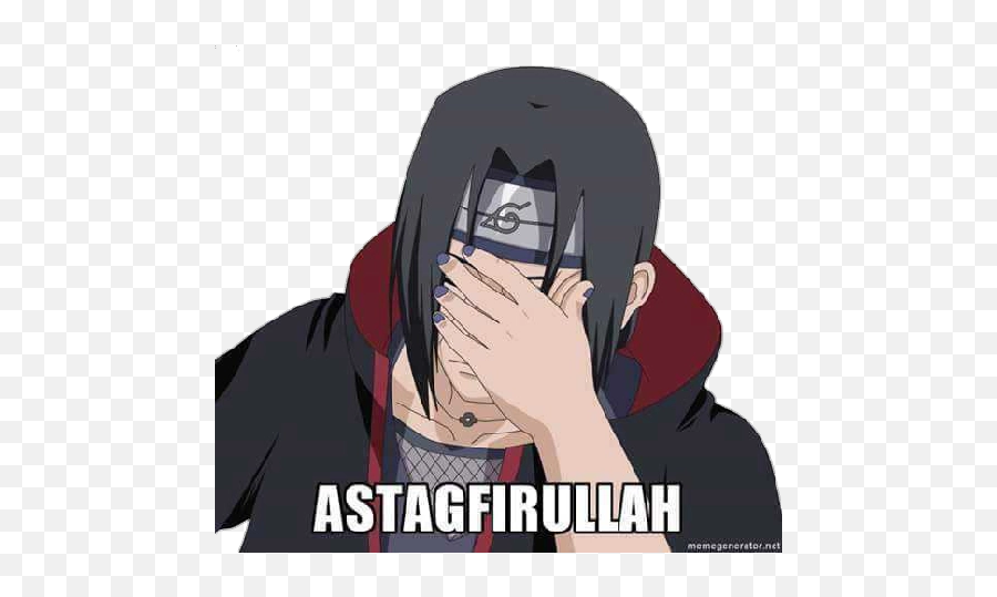 Anime Istighfar Astagfirullah - Astafirullah Meme Emoji,Naruto Run Emoji