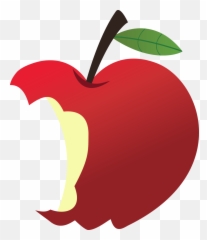 Apple Logo Png Transparent Background - Apple With Bite Clipart Emoji,Apple Logo Emoji