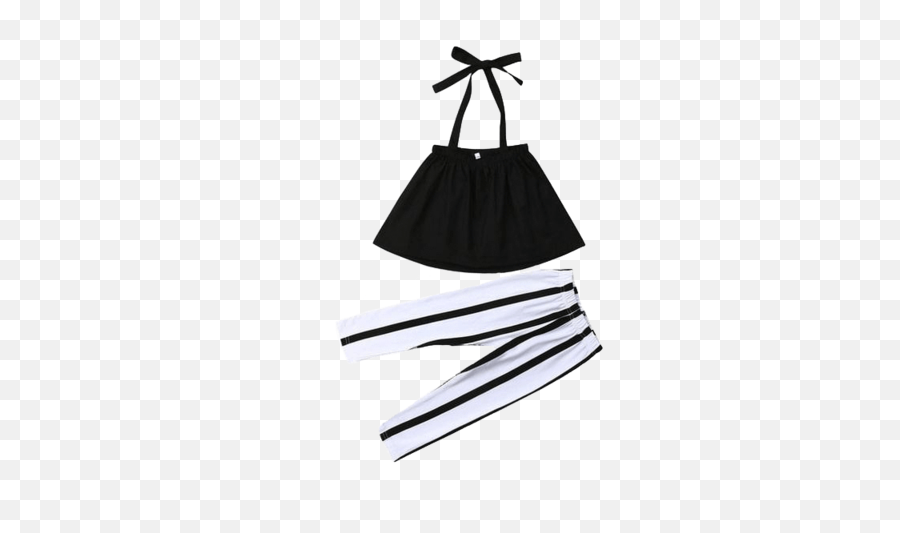 Summer Clothes Black And White - Moda Ropa Para Niñas Emoji,White Emoji Outfit