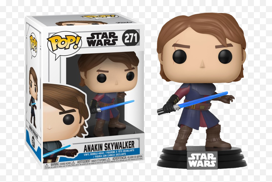 New In Gift Box Anakin Skywalker 7 Funko Bobble Head Star - Funko Pop Star Wars Anakin Skywalker 271 Emoji,Emoji Movie Funko Pop