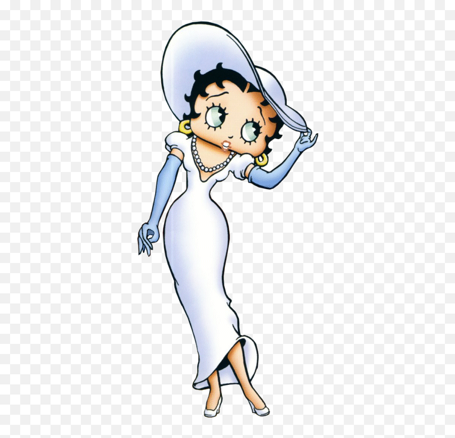 Betty Boop - Traditionally Animated Film Emoji,Piscadinha Emoticon