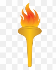 Clipart Flames Color Clipart Flames - Olympic Torch Clipart Emoji,Olympic Torch Emoji