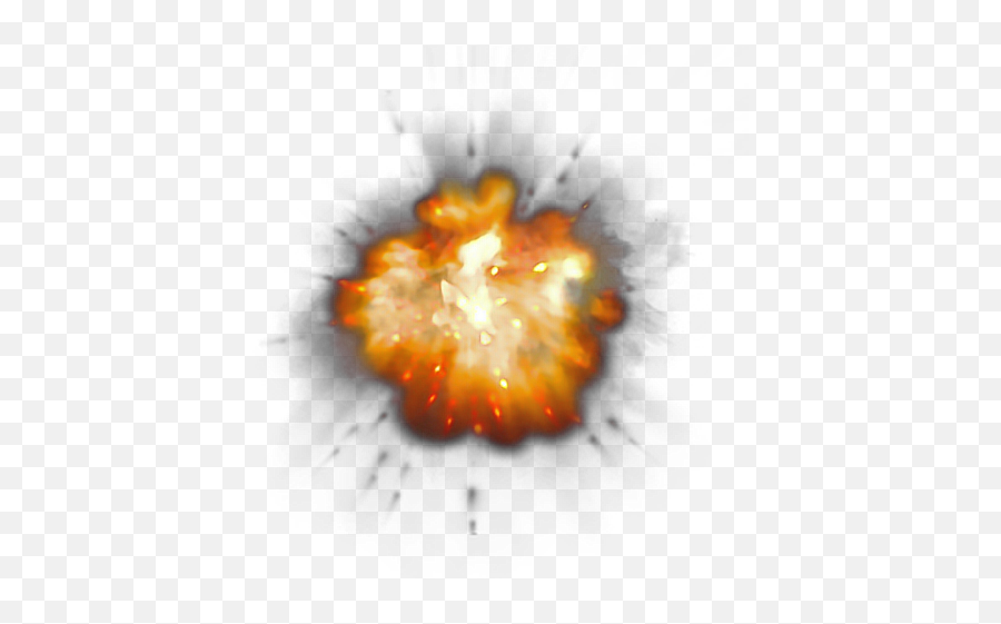 Explosion Nuclear Freetoedit - Transparent Background Bullet Explosion Png Emoji,Nuclear Explosion Emoji