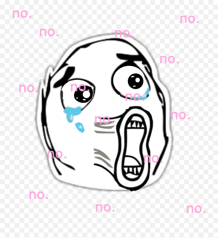 Trolls Trollface Sticker By Memeyakfans - Lol Ngha Là Gì Emoji,Trollface Emoji