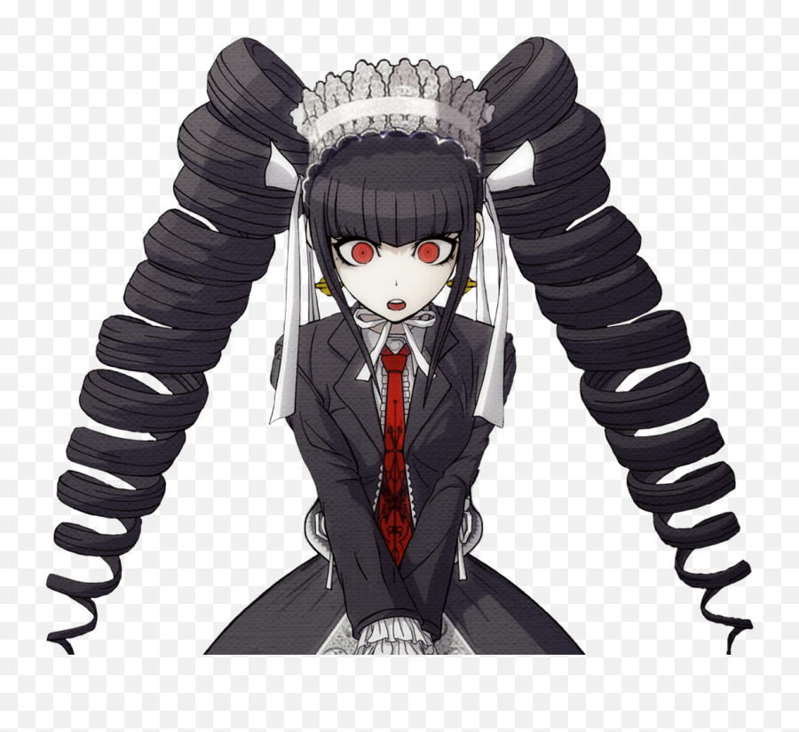 Celestia Ludenberg Halfbody Sprite - Celestia Ludenberg Sprites Emoji,Basic Emotions Visual Novel Sprite Sheet