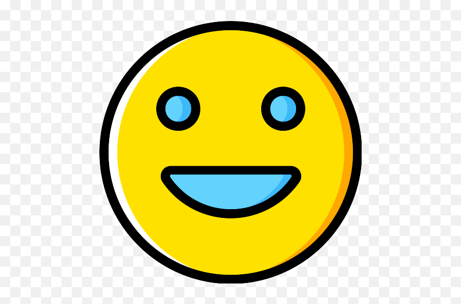 Emoji Laugh Vector Svg Icon - Wide Grin,Emoji Laughh