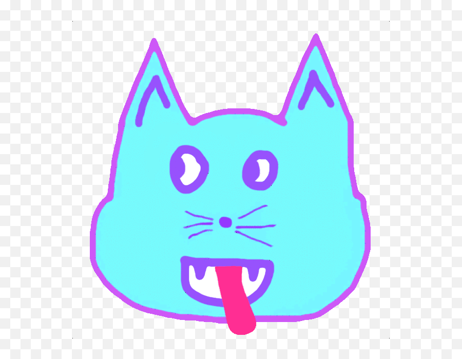 Emoji Kitty - Cat Reaction Emoji Gif Stickers With Attitude Happy,Cat Emojis