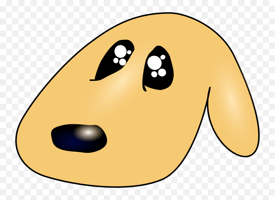 Ericlemerdy Cute Sad Dog Clip Art At Clkercom - Vector Clip Sad Animated Dog Face Emoji,Dog Emoticons