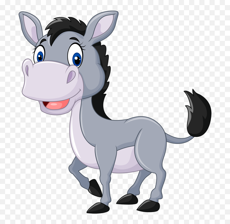660 Animals Ideas Clip Art Animal Clipart Cartoon - Donkey Clipart Png Emoji,Hillbilly Emoji