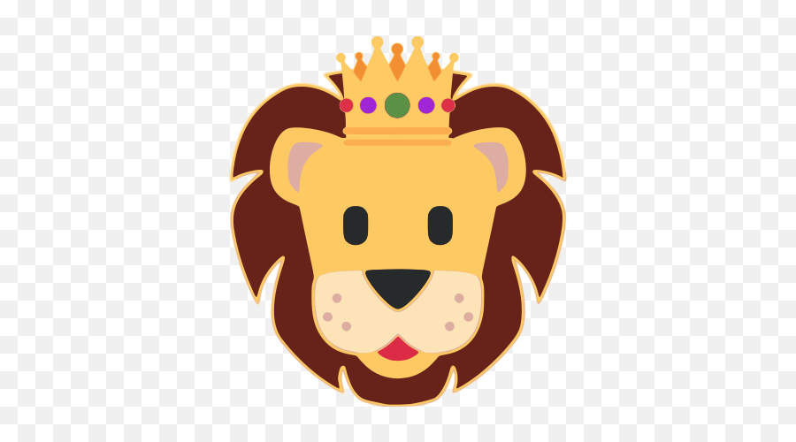 Lion King Emoji,King Emoji