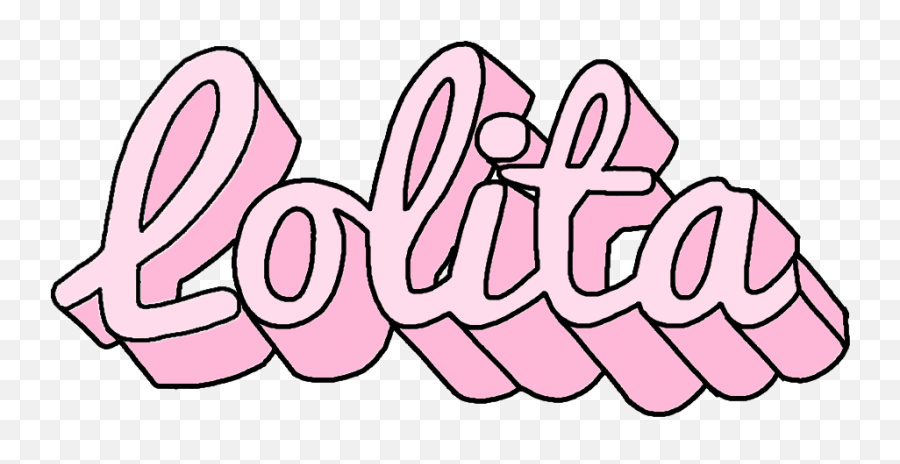 Lolita Pink Tumblr Aesthetic Pink - Transparent Tumblr Pastel Pink Aesthetic Stickers Emoji,Pink Emojis Aesthetic