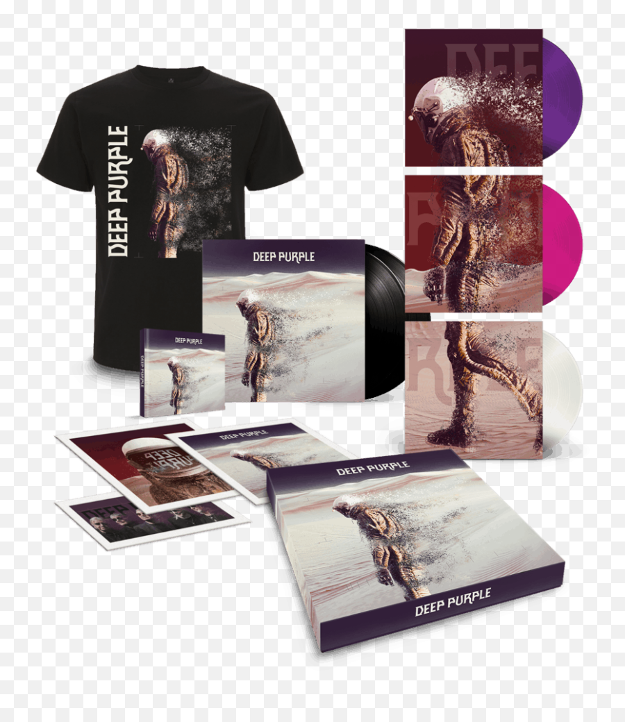 Merch - Deep Purple Whoosh Box Set Emoji,Gary Numan Emotion Tour Shirt