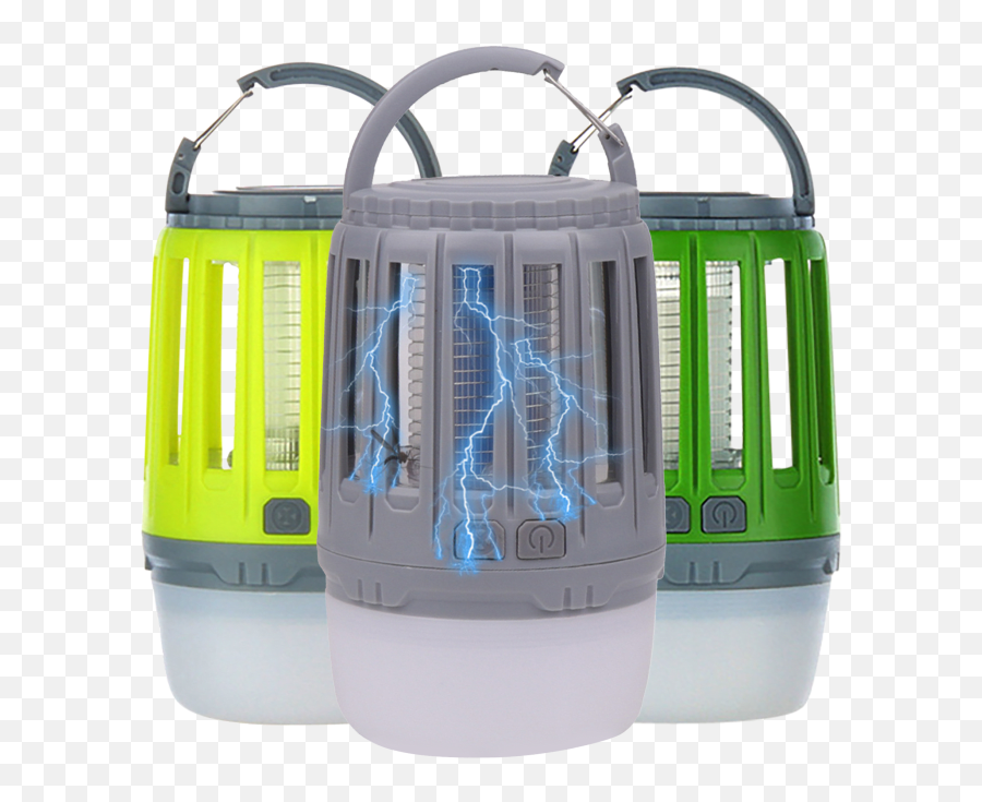 3 In 1 Waterproof Lantern Bug Zapper With Rechargeable Battery - Bug Zapper Emoji,Apple Electric Plug Emoji'