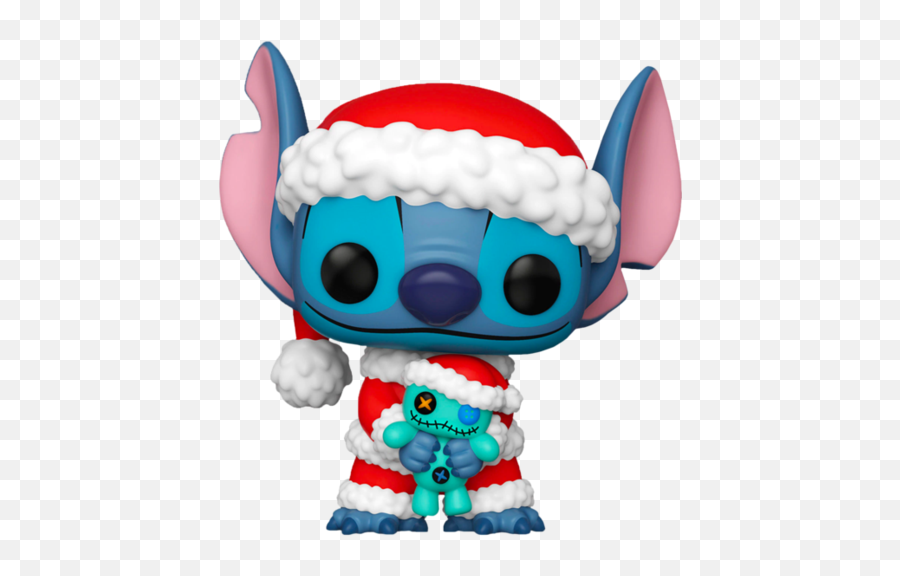 Funko Pop U2013 Anime Cafe - Santa Stitch Pop Emoji,Stitch Disney Emoticons