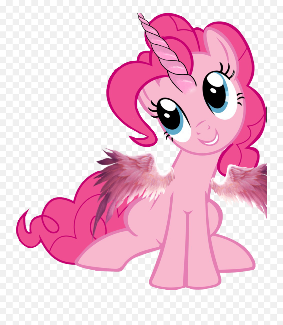 Alicorn Pinkie Sticker - Pinkie Pie Little Pony Png Emoji,Pinky Pie Emoji