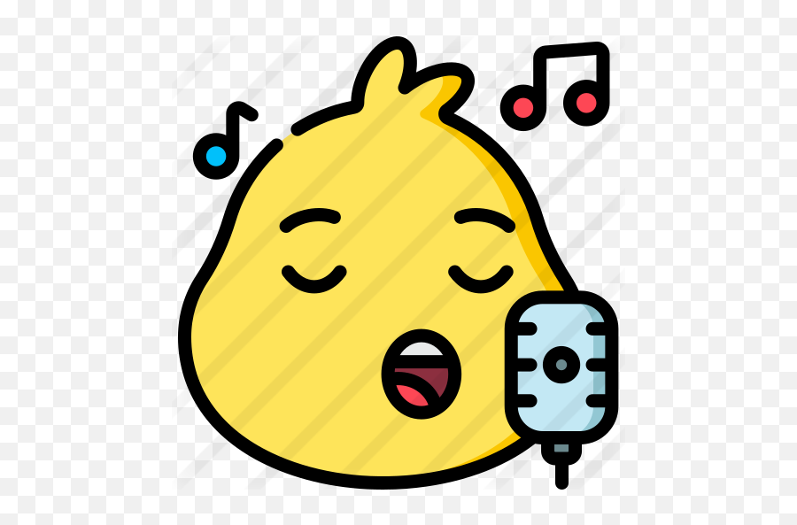Singing - Smiley Icon Ok Emoji,Singing Emoji