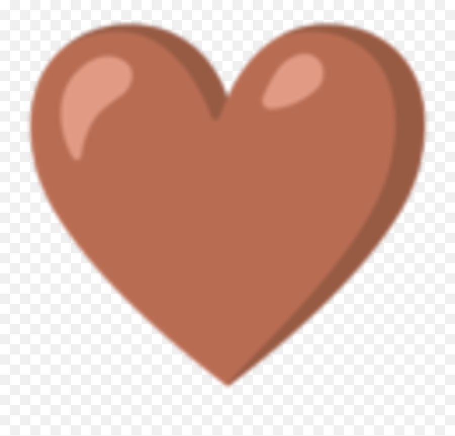 Brown Heart Emoji - Corazon Morado,Rainbow Heart Emoji