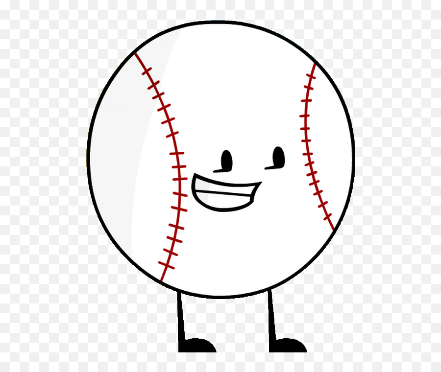 Baseball - Inanimate Insanity Characters Baseball Emoji,Episode Choose Your Story Emoticon Nerd