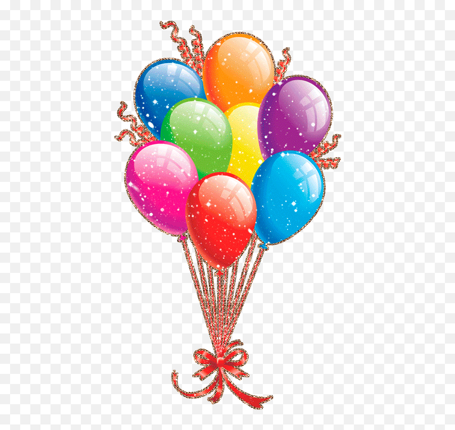 Balloons Gifs For Birthday Or Other Celebrations - 60 Gifs Balloon Emoji,Baloons Emoticons