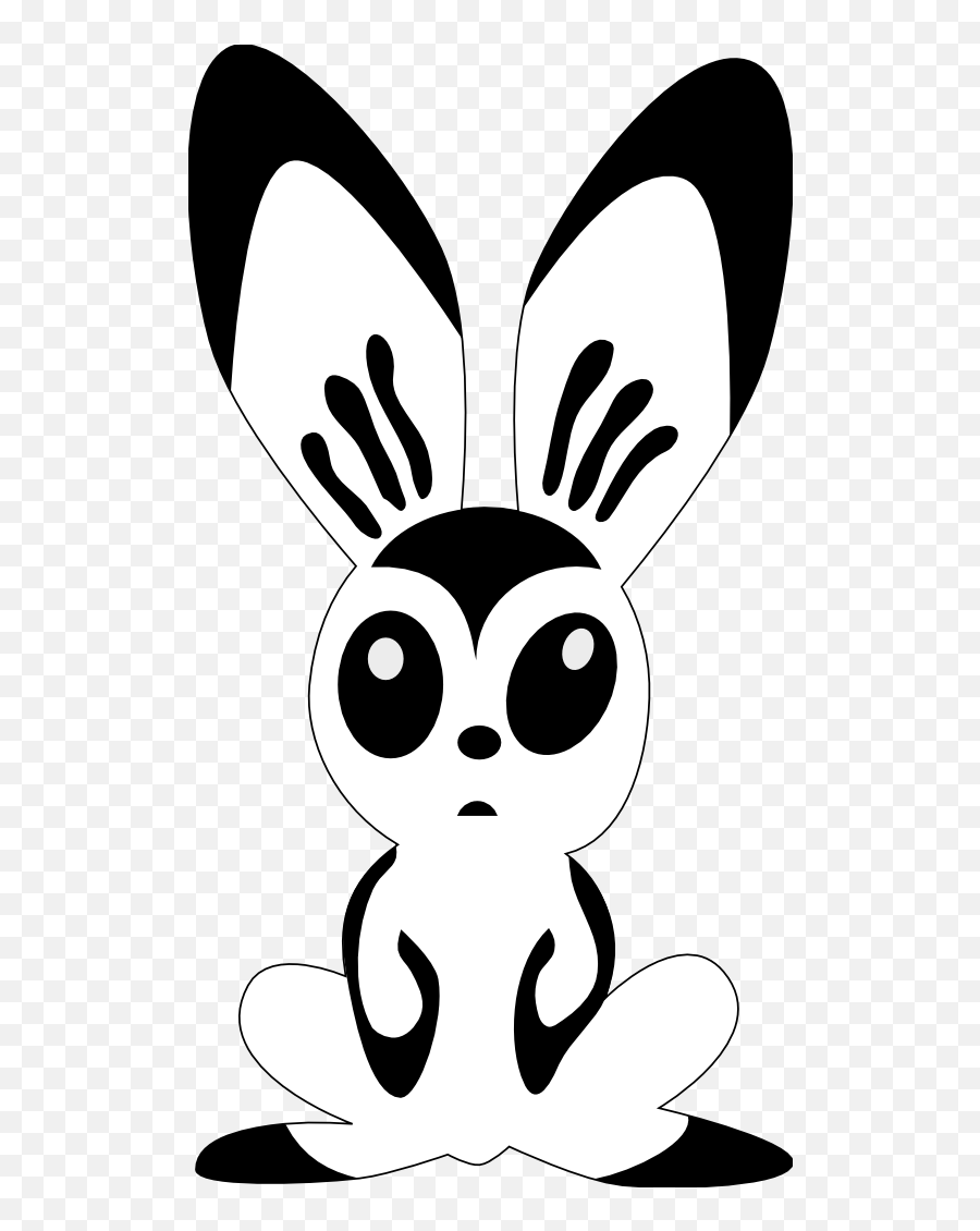 Free Easter Bunny Graphics Download Free Easter Bunny - Rabit Clip Art Black And White Emoji,Sexy Rabbit Emoticon