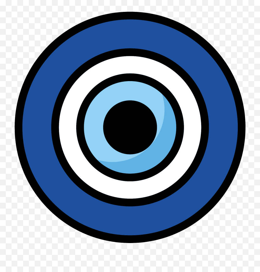Nazar Amulet - Dot Emoji,Target Emoji