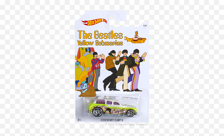 Hw The Beatles Yellow Submarine Series - Yellow Submarine Beatles Emoji,Submarine Emoji