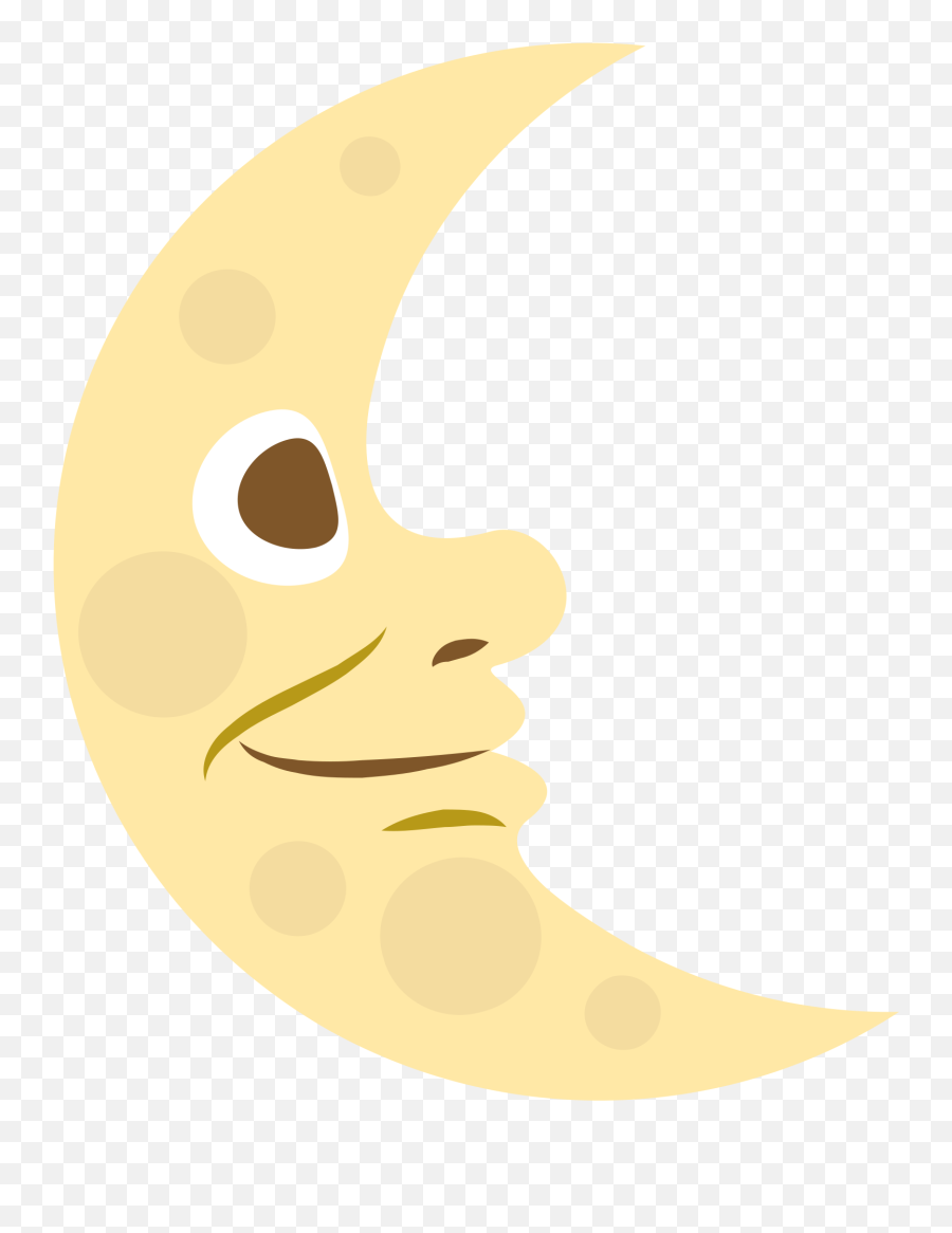 Last Quarter Moon Face Emoji High - Croissant De Lune Visage,Moon Face Emoji