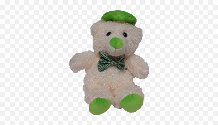 Peluche Oso Sombrero Verde - Soft Emoji,Peluches De Emojis Colombia