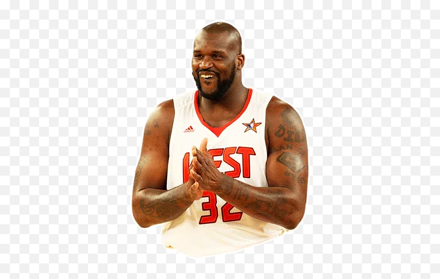 Nba Whatsapp Stickers - Stickers Cloud Shaquille O Neal All Star Emoji,Nba Player Emoticon Tattoo