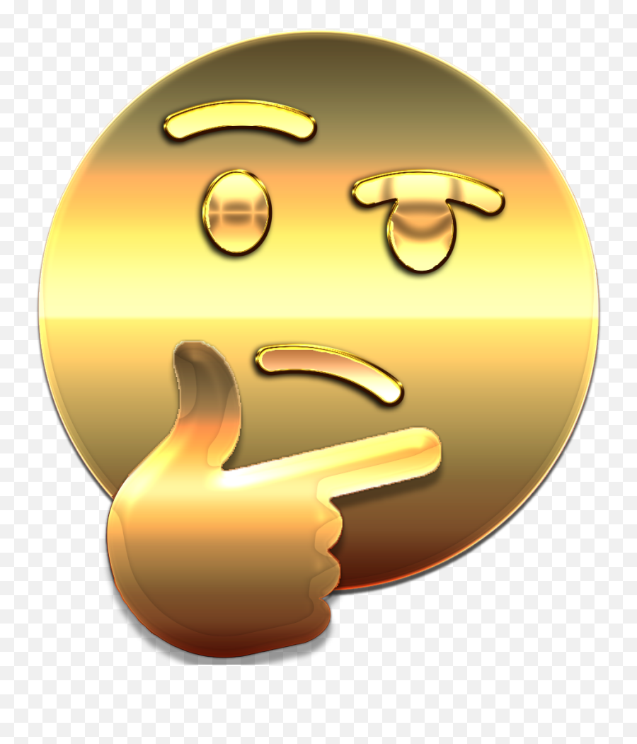 Thinking - Hyper Thonk Thonk Transparent Emoji,Hyper Thinking Emoji