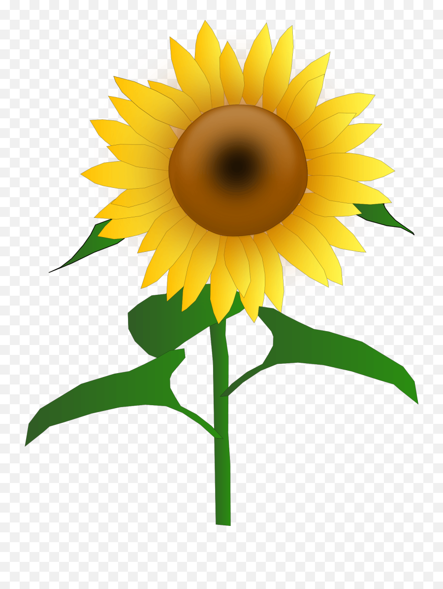 Free Sunflower School Cliparts Download Free Clip Art Free - Sunflower Clip Art Emoji,Sun Flower Emoji