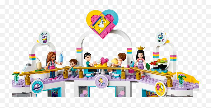 Heartlake City Shopping Mall 41450 - Lego Friends Sets Emoji,We Set An Appointmemt And She Sent A Purple Heart Emoji