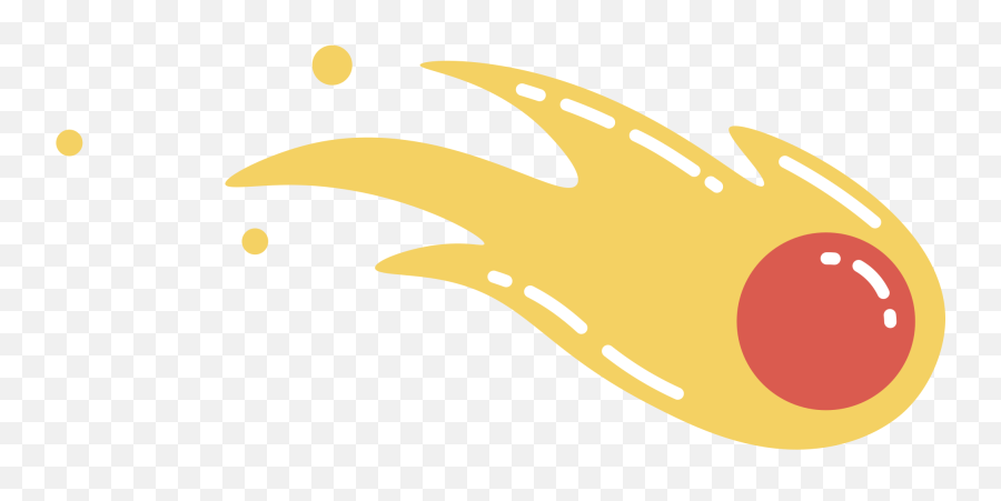 Comet Illustration In Png Svg Emoji,Meteor Emoji