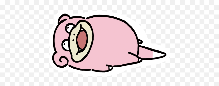 Pokémon Go - Stickers Slowpoke Pokemon Gif Emoji,Slowpoke Emoji