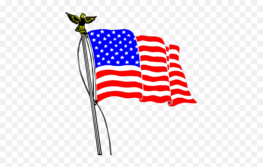 Patriotic Clip Art Images Clipart - Clipartix Emoji,Large American Flag Emoji