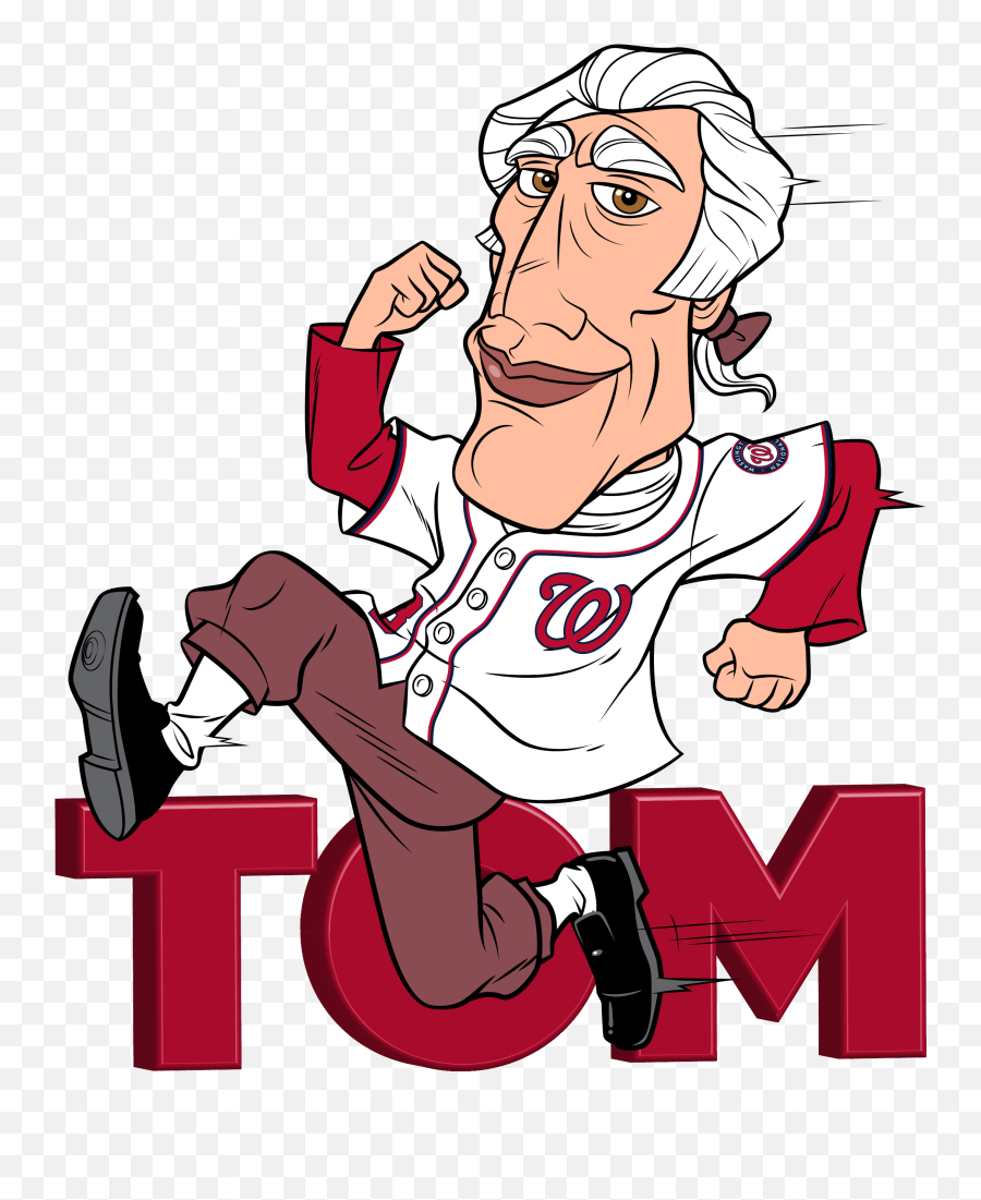 Nationals Emojis - Caricature,George Washington Emoji