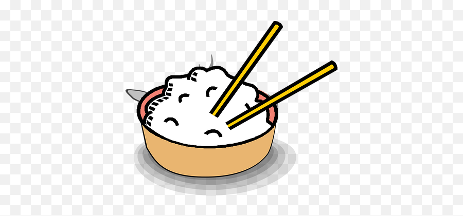 Baguette Images Vectorielles - Cartoon Bowl Of Rice Emoji,Baguette Emoji