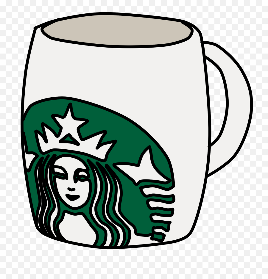 Starbucks Coffee Cup Clipart - Transparent Starbucks Coffee Cup Clipart Emoji,Starbucks Coffee Emoji