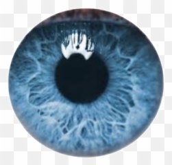 Eyeballs Ball Eye Blue Light Circle Sticker By Mrmwsk - Blue Eyes How Many People Have Emoji,Eye Balls Emoji