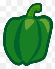 Peppers Clipart 3 Orange Peppers 3 - Clipart Green Vegetable Emoji,Bell Pepper Emoji