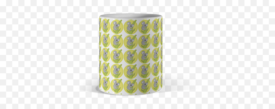 Koala Mugs Design By Humans - Mug Emoji,Horns Up Emoticon