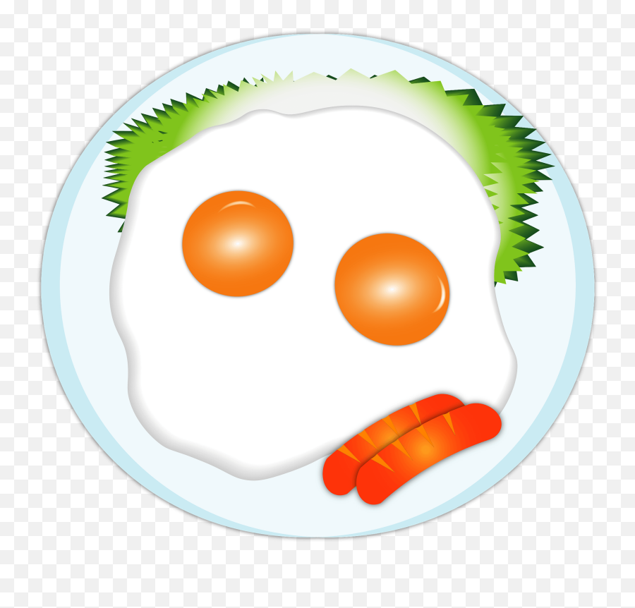 Fried Eggs Meal Clipart Free Download Transparent Png - Happy Emoji,Emoji 2 Happy Meal