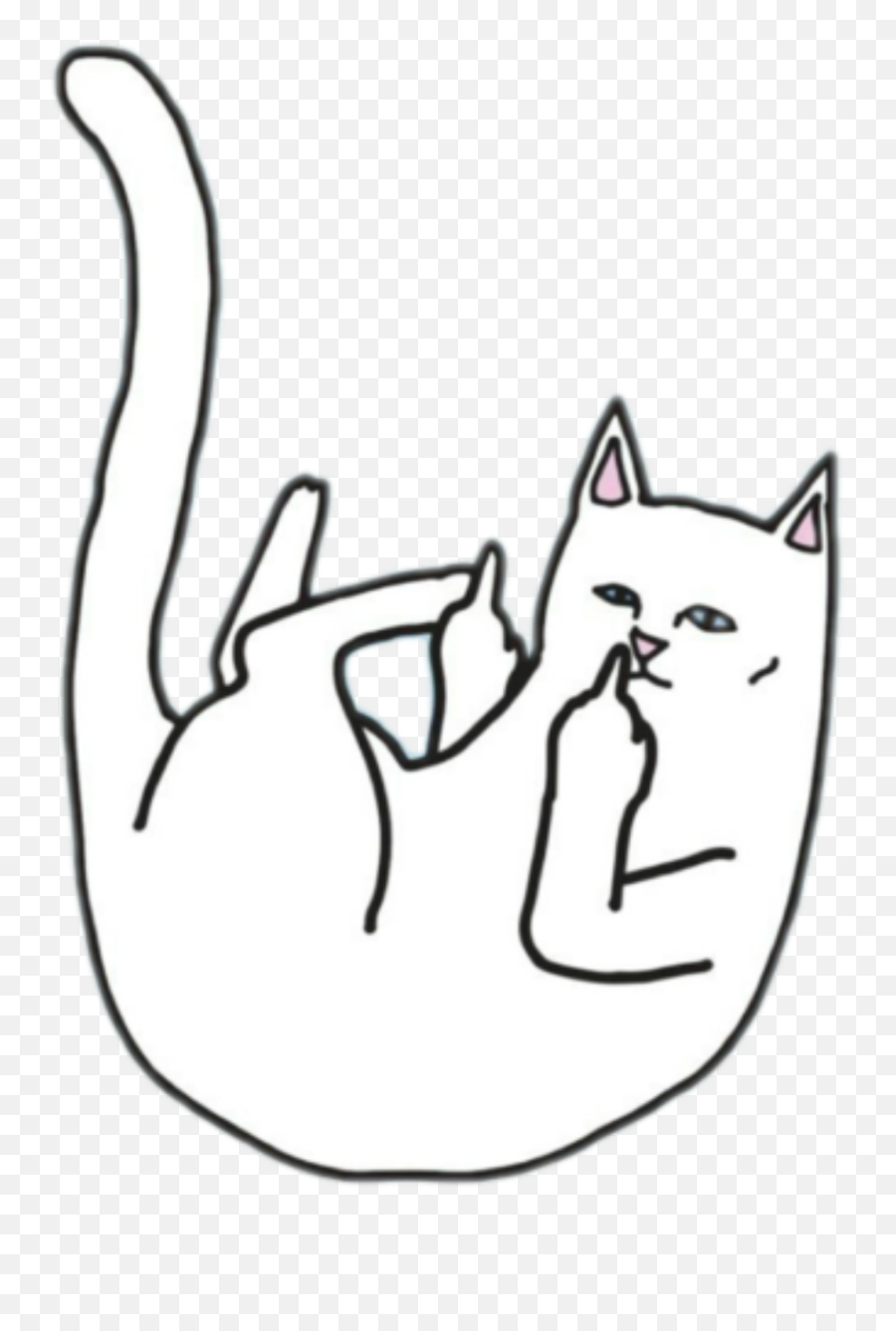 Fuckyou Rude - Sticker By Tyler Cat Emoji,Rude Emoji App Fuckyou Rude - Sticker By Tyler Cat Emoji,Rude Emoji App