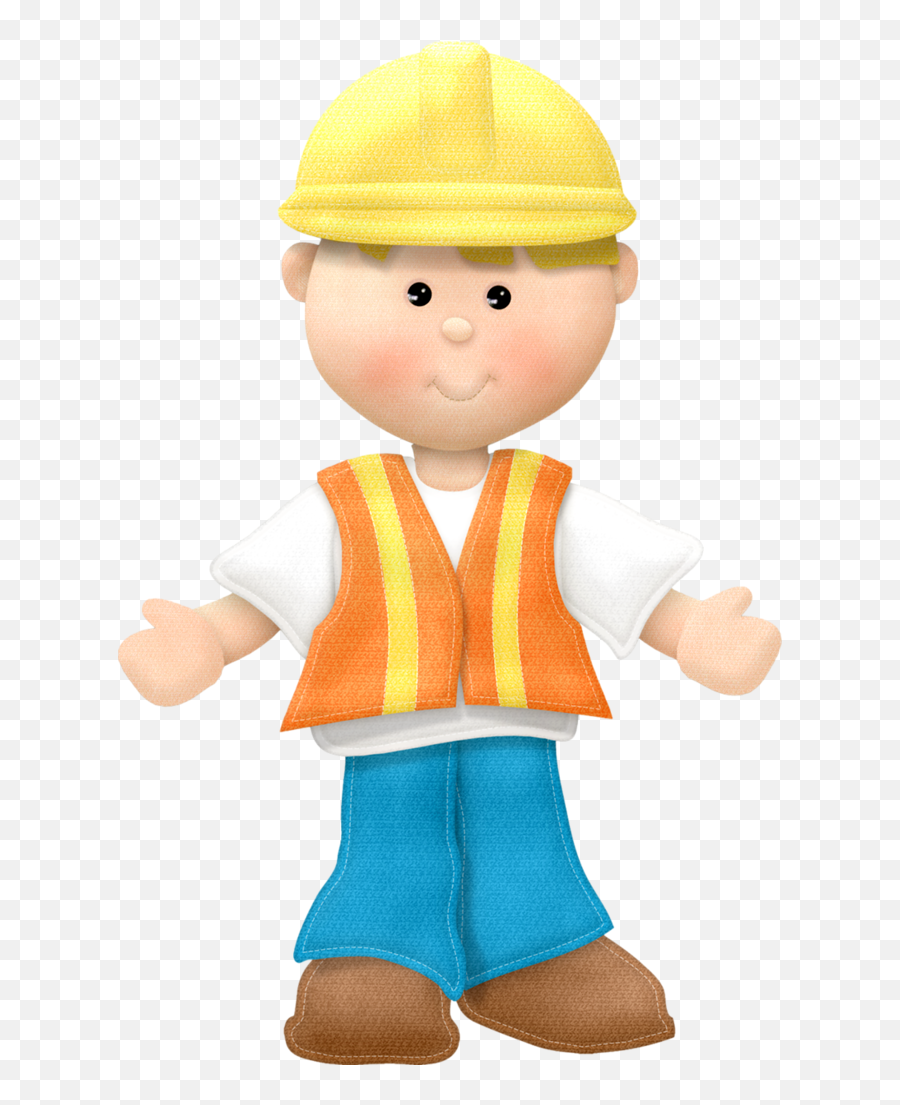Contractor Clipart Kid Contractor Kid - Clip Art Construction Worker Emoji,Construction Man Emoji