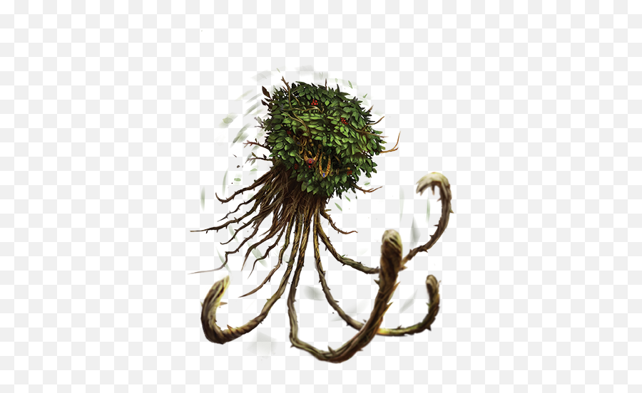 Drainberry Bush - Berry Bush Creature Dnd Emoji,Emotion Draining Monster