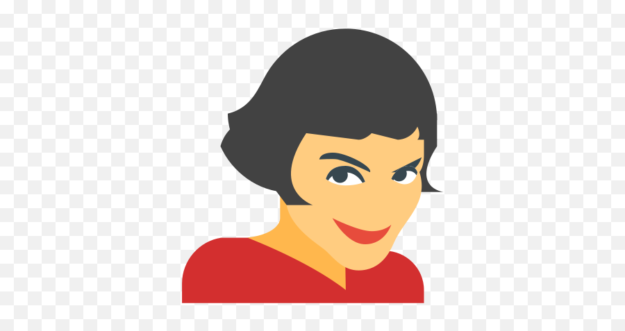 Amelie Poulain Icon - Amelie Icon Emoji,Emoji Hair Remover