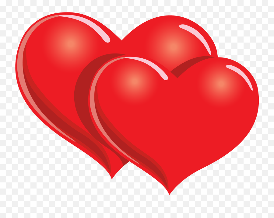Red Clipart Two Heart Red Two Heart - Heart Day Emoji,Two Heart Emoji