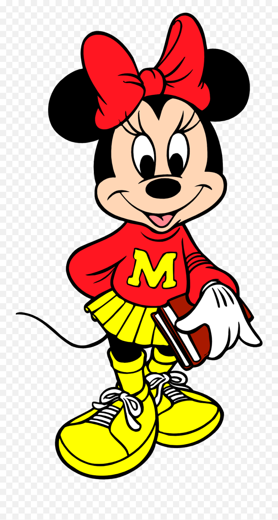 Patriotic Clipart Minnie Mouse - School Minnie Mouse Emoji,Minnie Mouse Emotion Printable